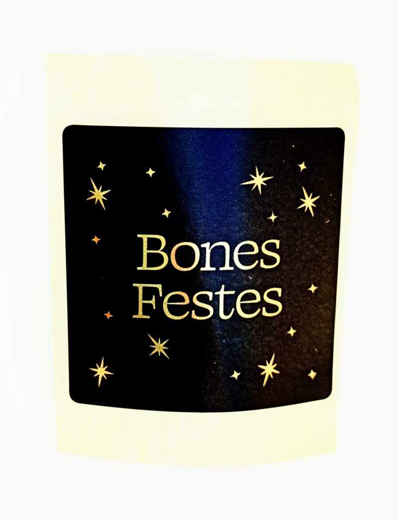 Bones Festes negre/or 12 unitats