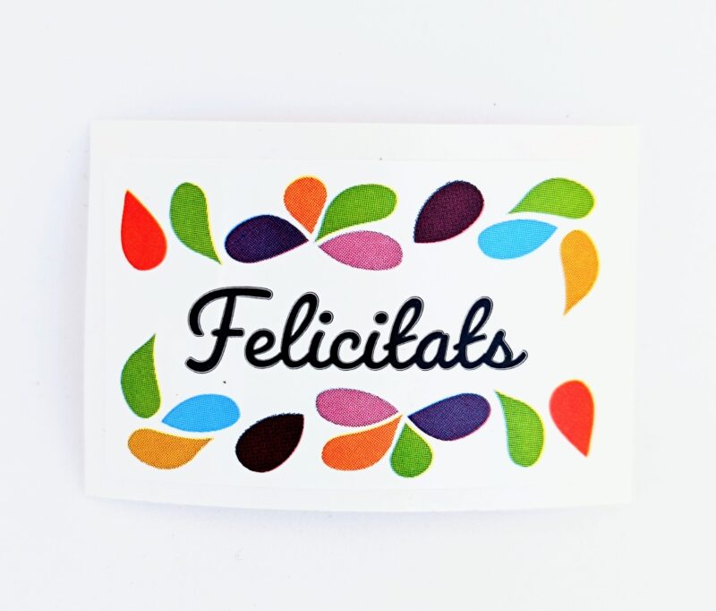 Felicitats fulles 500 unitats