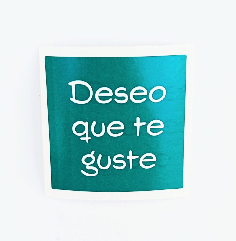 Deseo que te guste turquesa 12 unitats